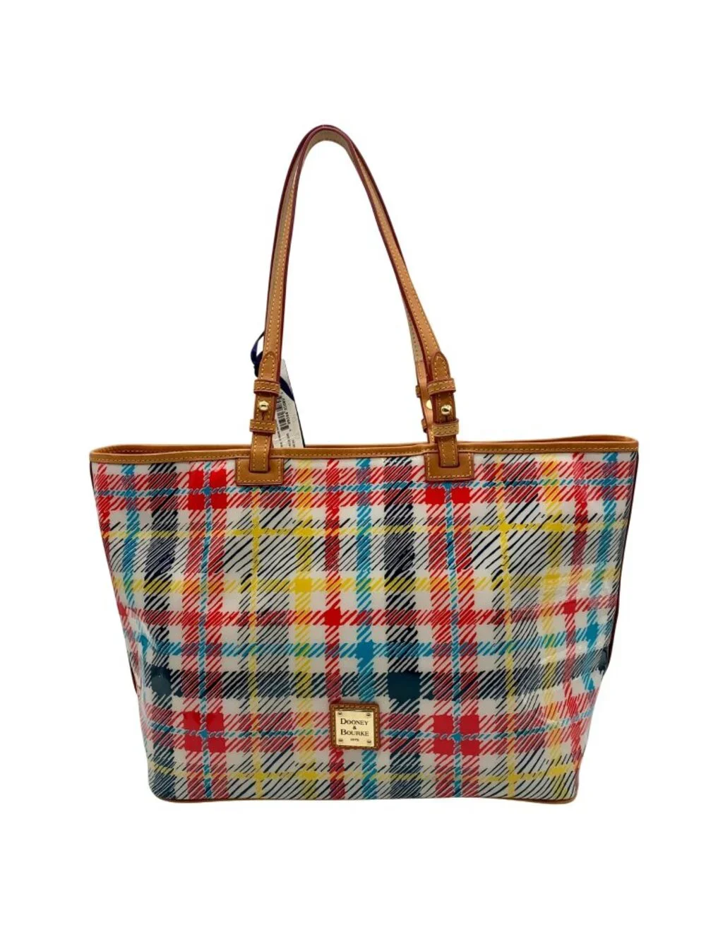 Dooney & Bourke Chatham Plaid Tote Bag